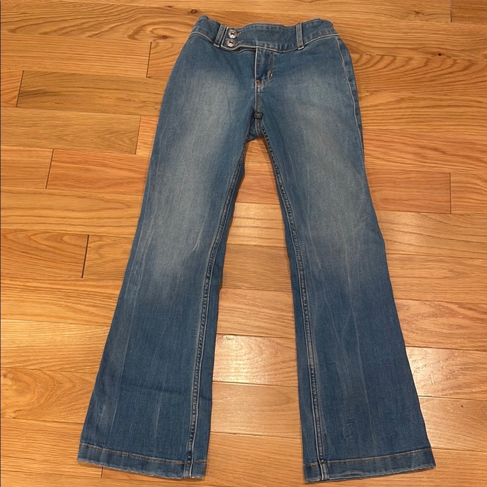 Abercrombie Kids Blue Flare & Wide Leg Jeans